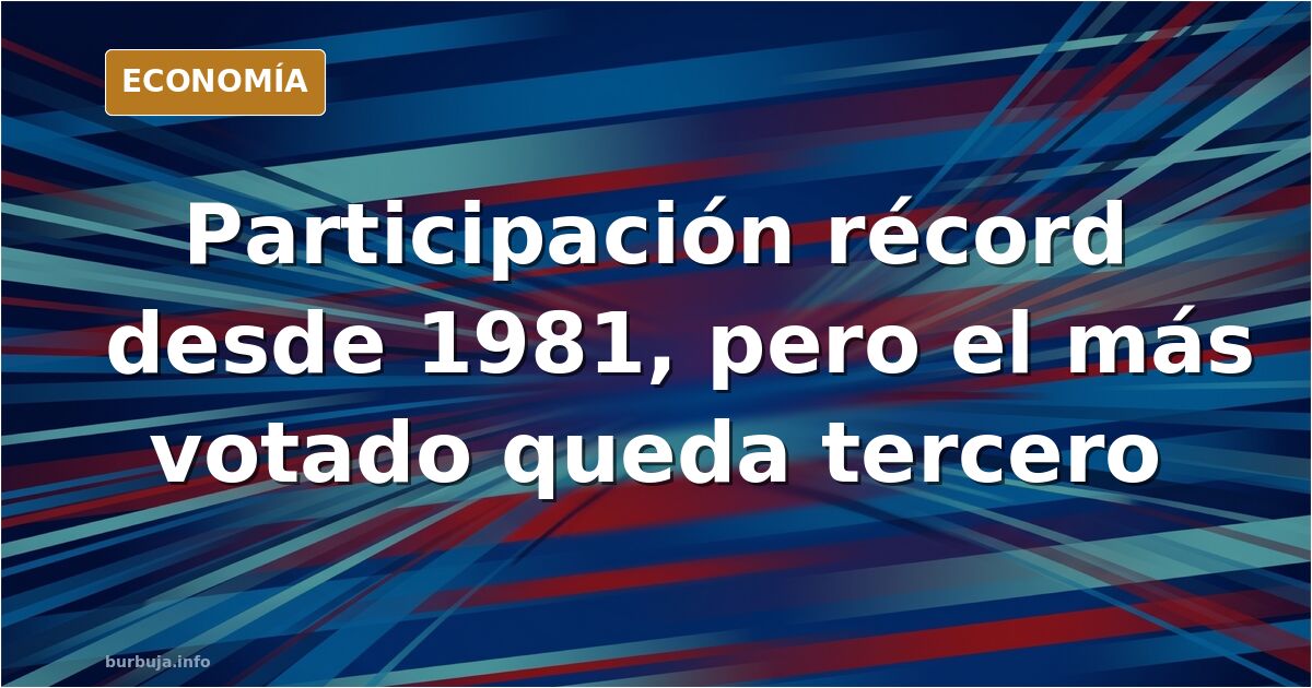 Ilustración editorial de la Asamblea Nacional francesa con gráfico de escaños por bloque tras la segunda vuelta electoral