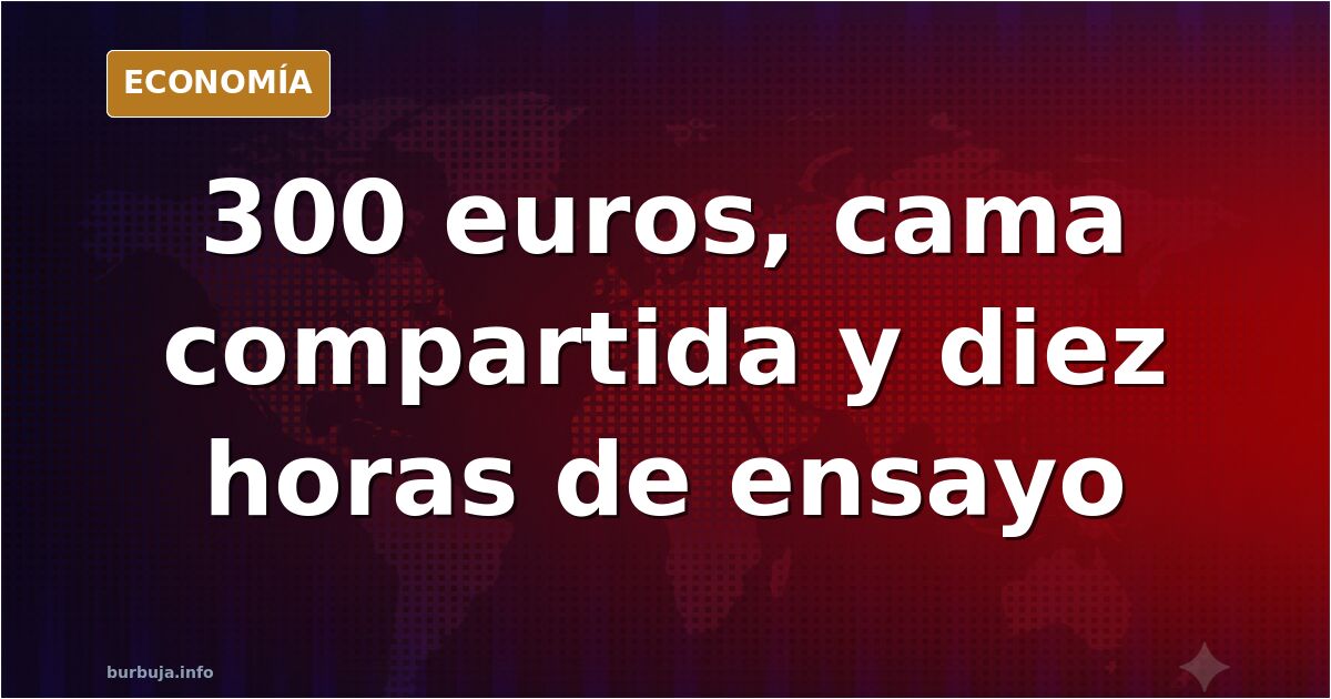 Bailarines ensayando en un escenario, imagen asociada al caso de los becarios de Nacho Cano y el espectáculo Malinche