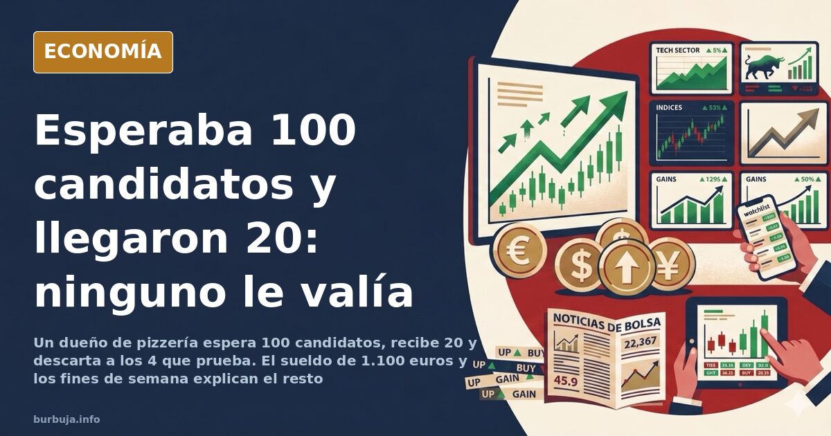 Escaparate de una pizzería con un cartel de oferta de empleo y la pizarra de turnos de hostelería con el fin de semana ocupad