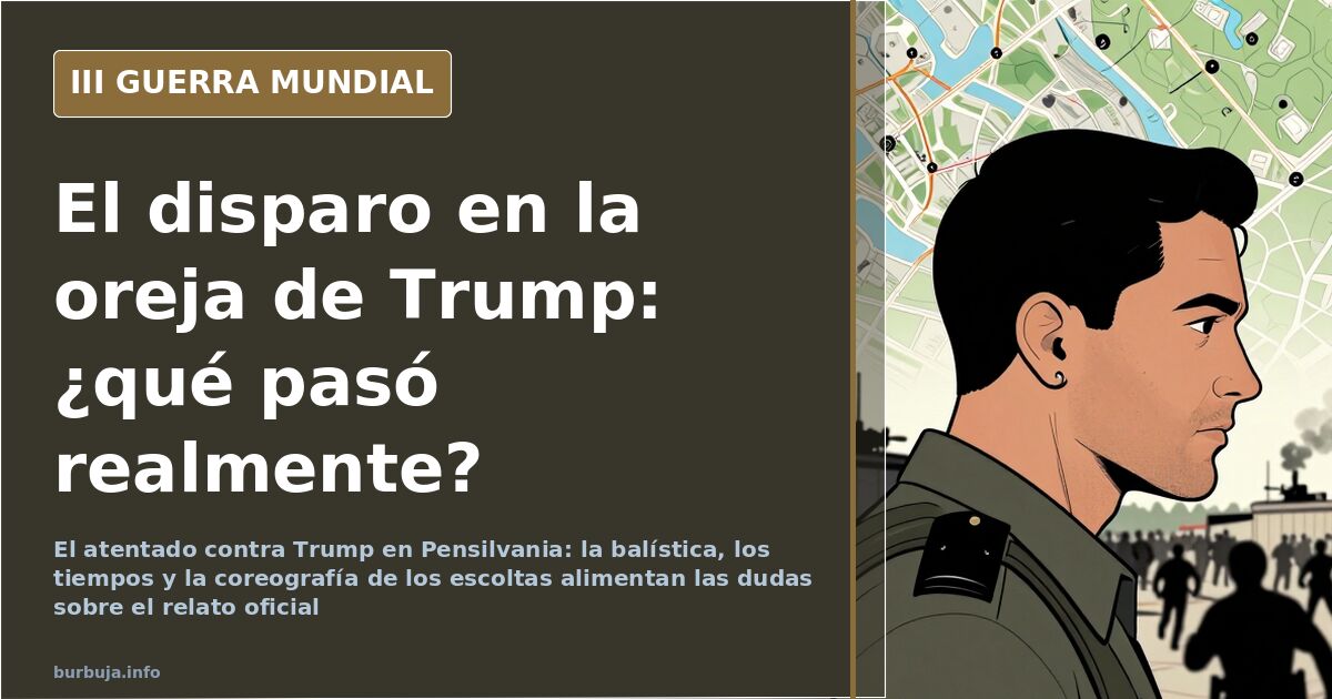 Trump y el disparo en la oreja: cronología de un relato en disputa