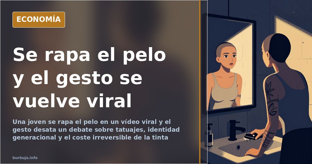 El pelo crece, la tinta no: anatomía de un corte viral