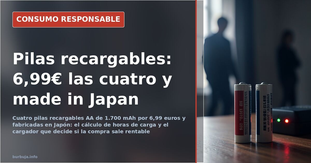 Akkubatterien: vier für 6,99 Euro und aus Japan