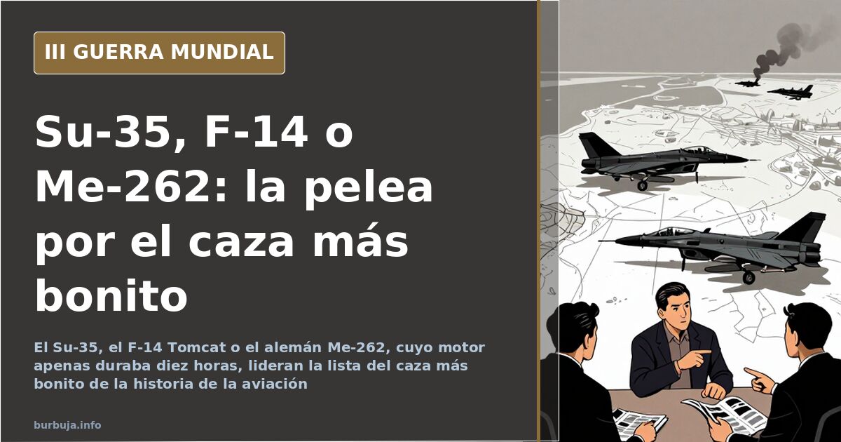 History's Most Beautiful Fighter: Su-35, F-14, or Me-262