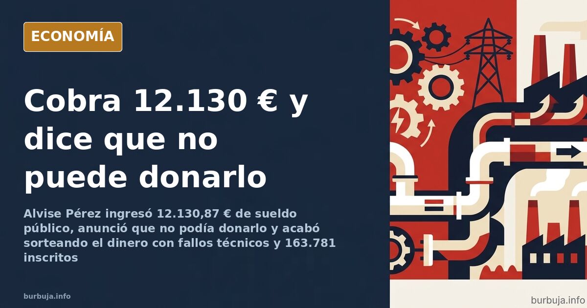 Desglose del sueldo mensual de un eurodiputado sobre un escritorio, con calculadora y billetes apilados junto a un formulario