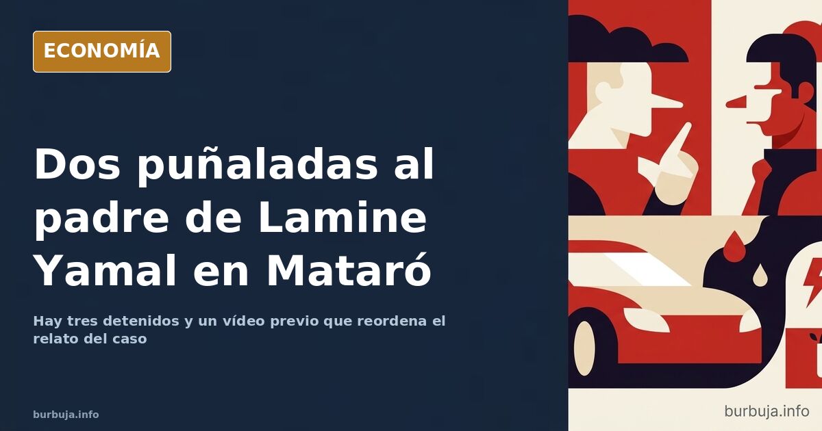 Calle del barrio de Rocafonda de Mataró, escenario del apuñalamiento del padre de Lamine Yamal