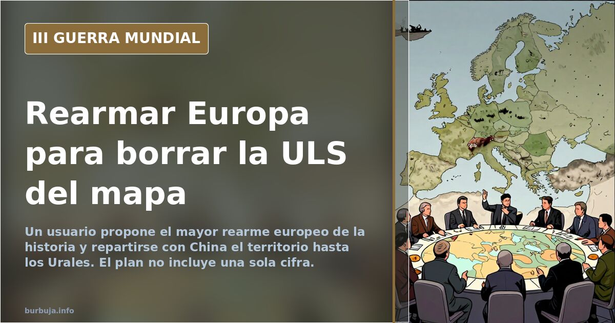 Mapa de Europa y Asia con la frontera oriental marcada en los Urales y el río Yeniséi