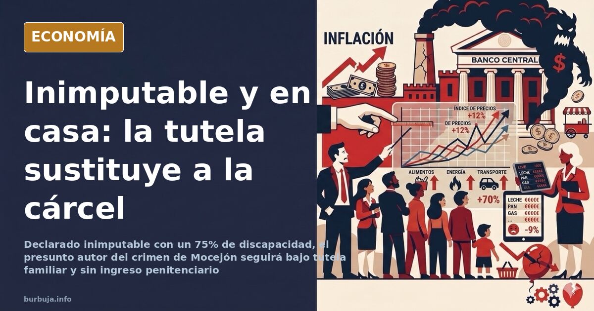 Expediente judicial de inimputabilidad sobre una mesa frente a la puerta cerrada de un centro psiquiátrico público