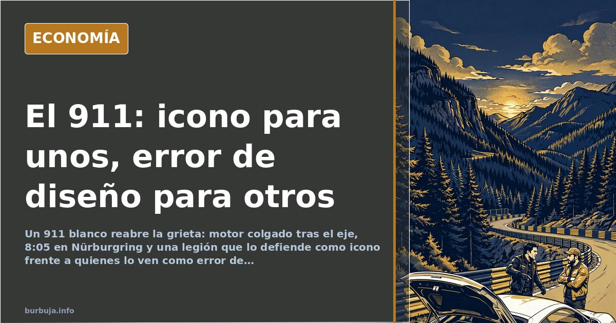El 911 que divide a los aficionados: icono o error de diseño