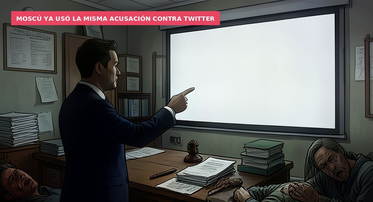 Moscú ya usó la misma acusación contra Twitter