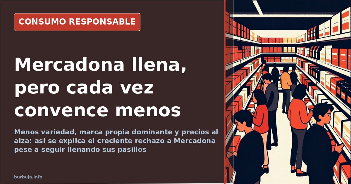 Why Mercadona's Success Faces Growing Backlash