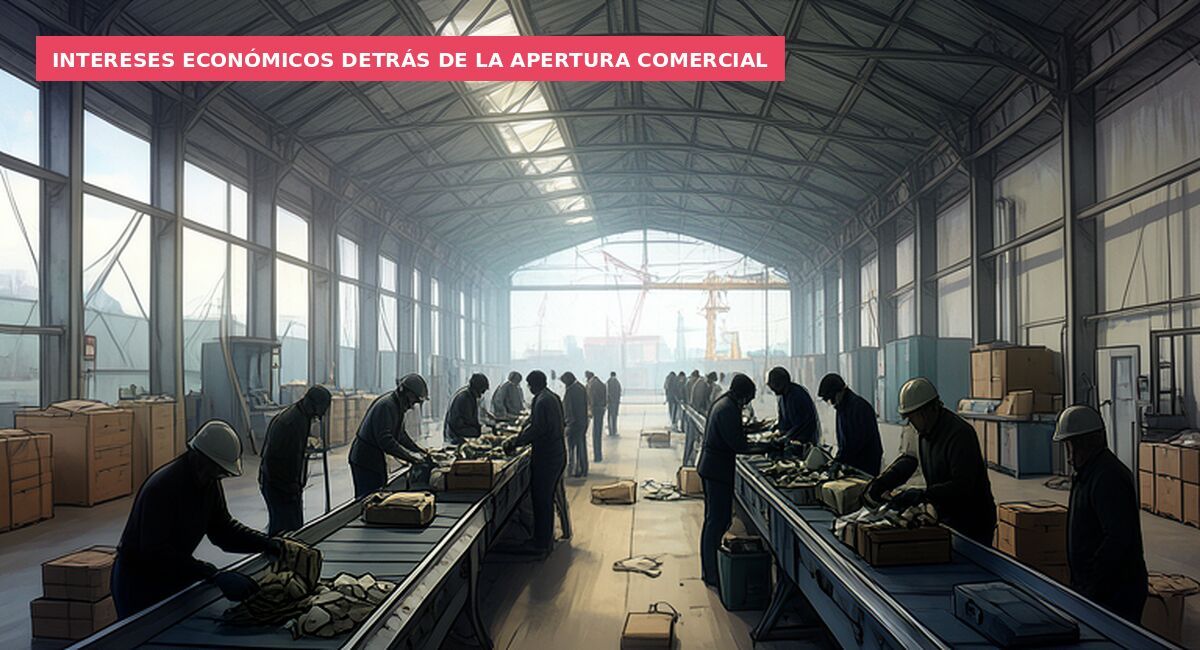 Intereses económicos detrás de la apertura comercial