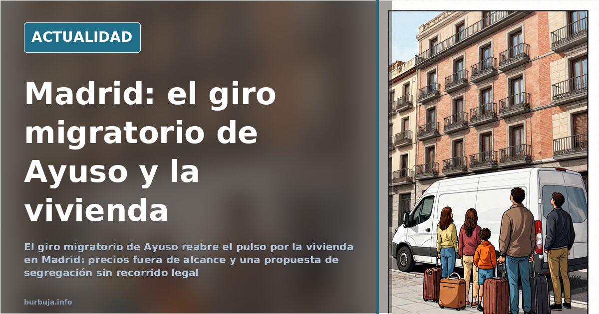 Calle céntrica de Madrid con edificación residencial y viandantes, imagen ilustrativa sobre el precio de la vivienda