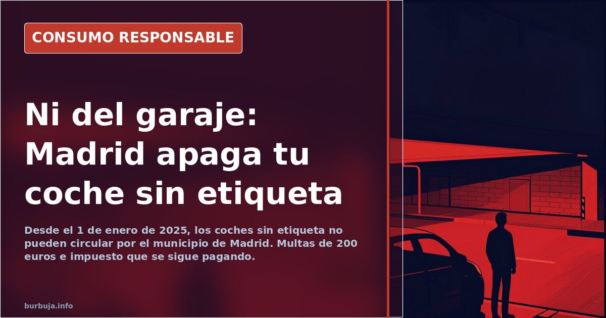 Madrid bans all non-labelled cars citywide from 2025