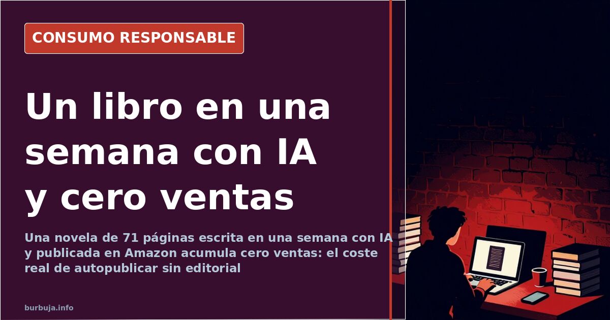Publicar un libro con IA: una semana y cero euros