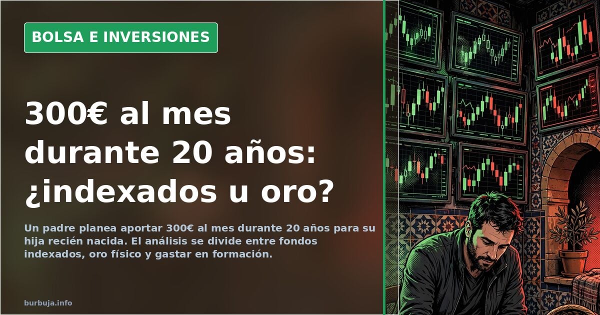 Spain: €300/month for newborns: index funds, gold or education