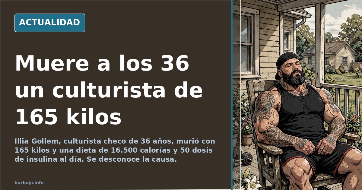 Culturista de gran volumen