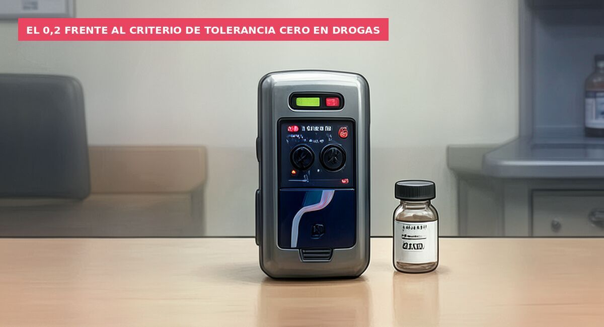 El 0,2 frente al criterio de tolerancia cero en drogas
