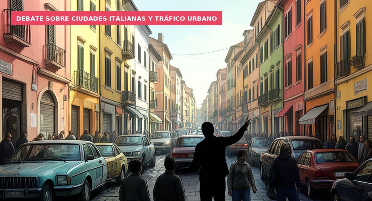 Debate sobre ciudades italianas y tráfico urbano