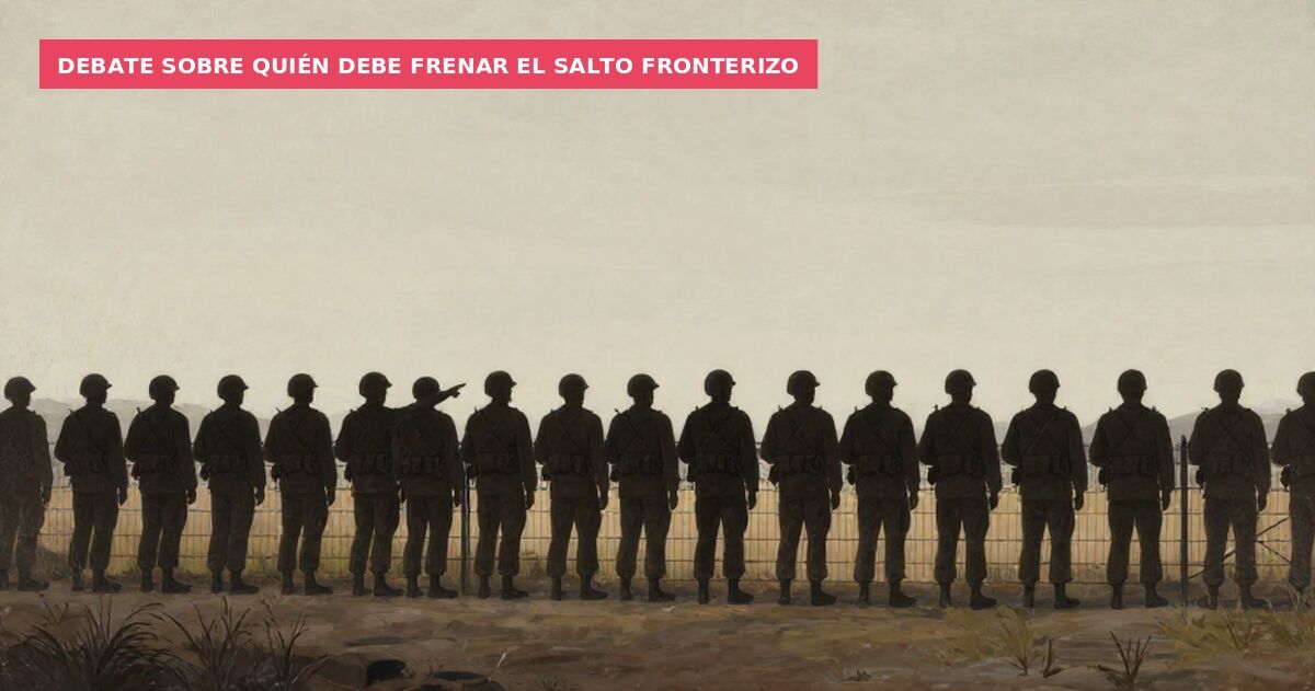 Debate sobre quién debe frenar el salto fronterizo