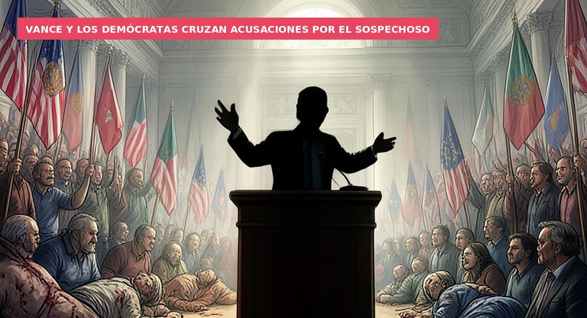 Vance y los demócratas cruzan acusaciones por el sospechoso