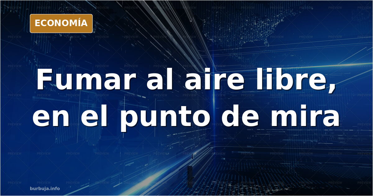La UE recomienda ampliar los espacios sin humo: el debate