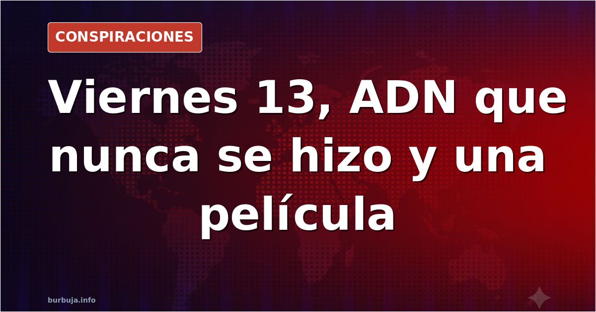 Cartel de la película Tesis de Alejandro Amenábar junto a referencias al caso Alcàsser y al viernes 13 de noviembre de 1992