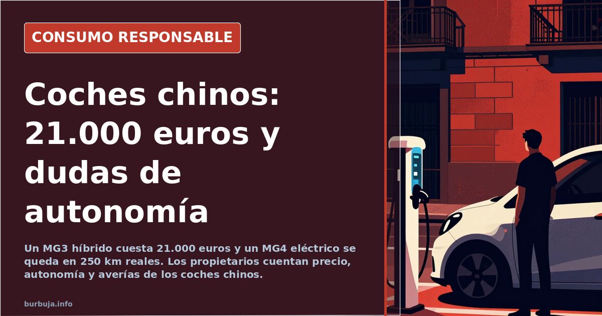MG, Omoda y Link & Co: lo que cuesta de verdad un coche chino