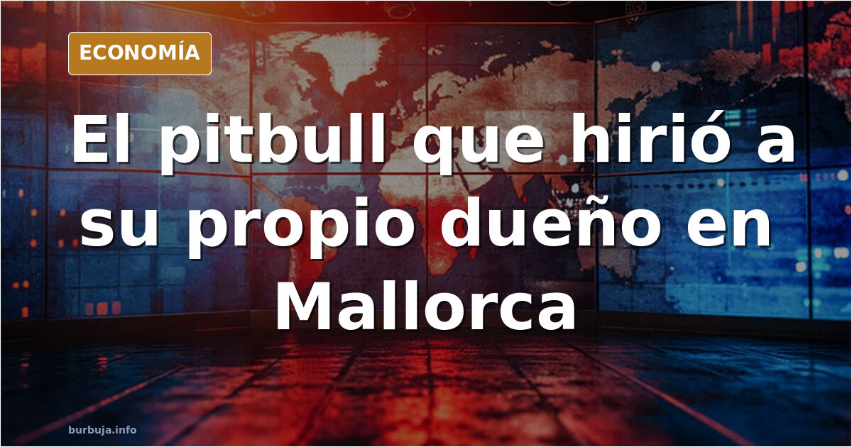 Ilustración editorial de un pitbull y un rottweiler enfrentados en la calle mientras un hombre intenta separarlos