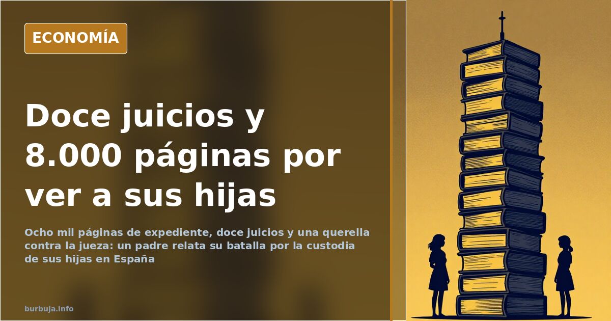 Querella contra la jueza: 8.000 páginas de litigio por custodia
