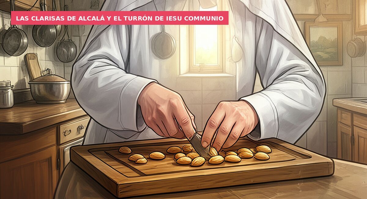 Las clarisas de Alcalá y el turrón de Iesu Communio