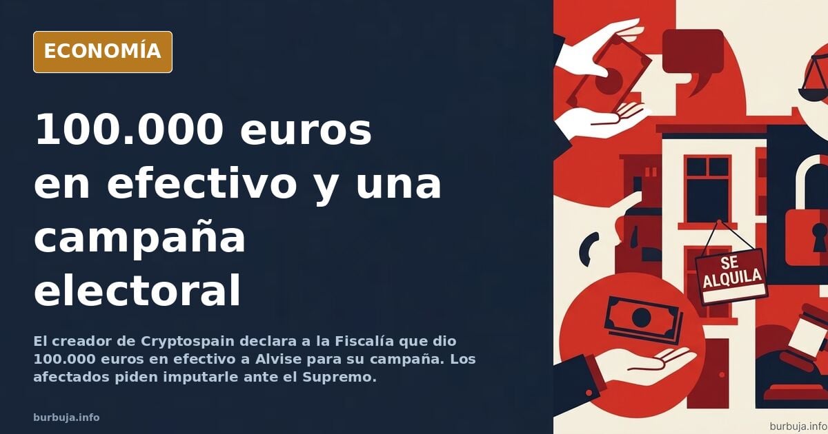 Los afectados por Cryptospain piden imputar a Alvise