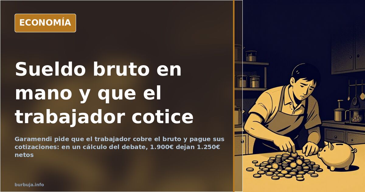Nómina española desglosada con salario bruto, cotizaciones sociales e IRPF junto al coste total que asume la empresa