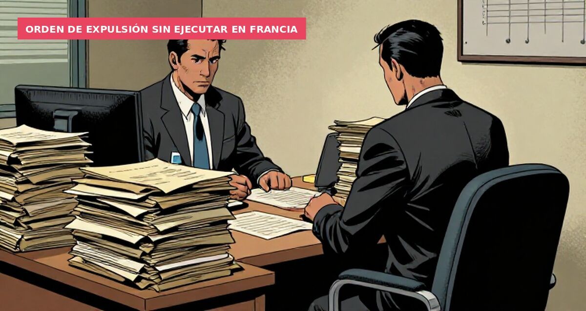Orden de expulsión sin ejecutar en Francia