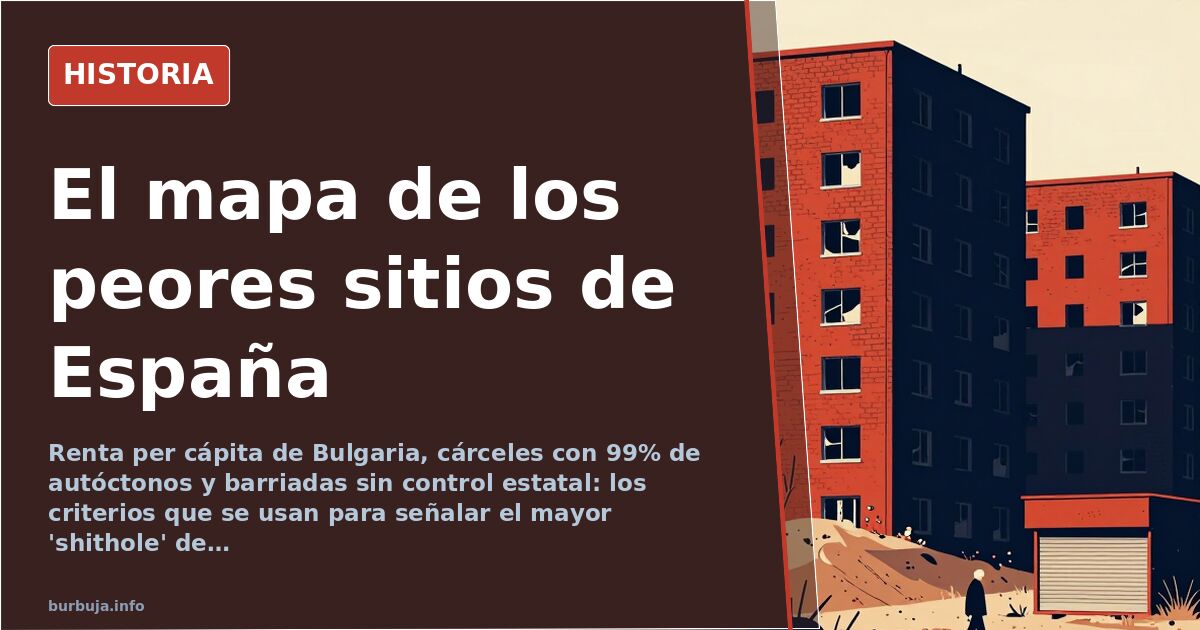 Mapa de España con las provincias señaladas en un debate sobre desarrollo económico y calidad de vida