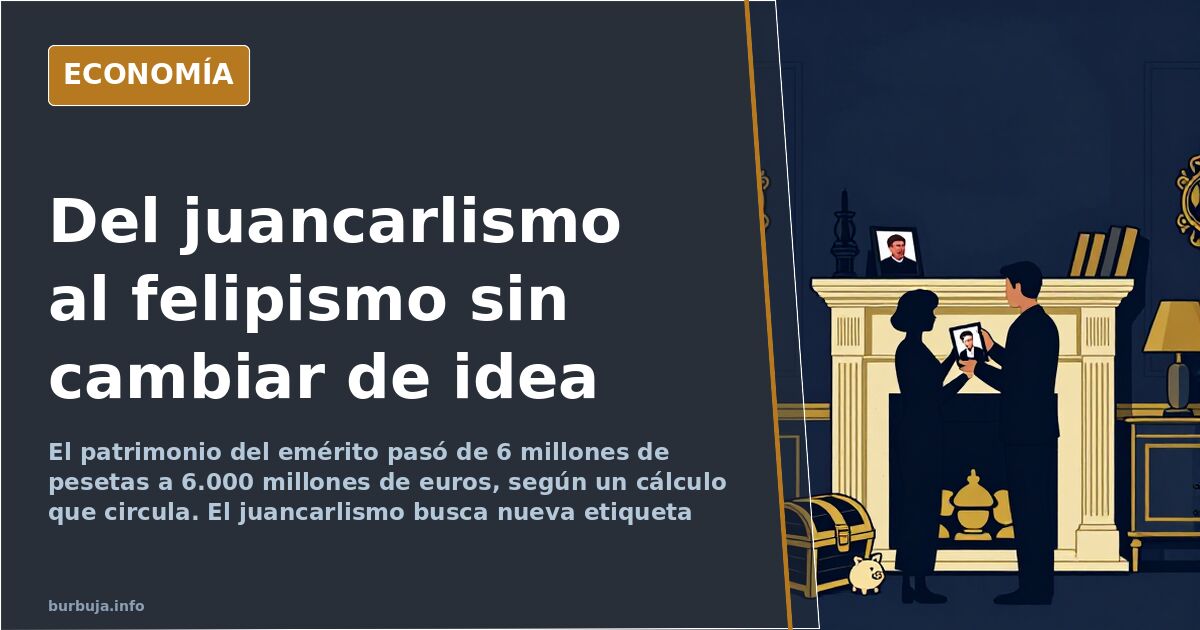 Ilustración editorial de una corona dorada sobre fondo azul marino con siluetas de figuras que dan la espalda