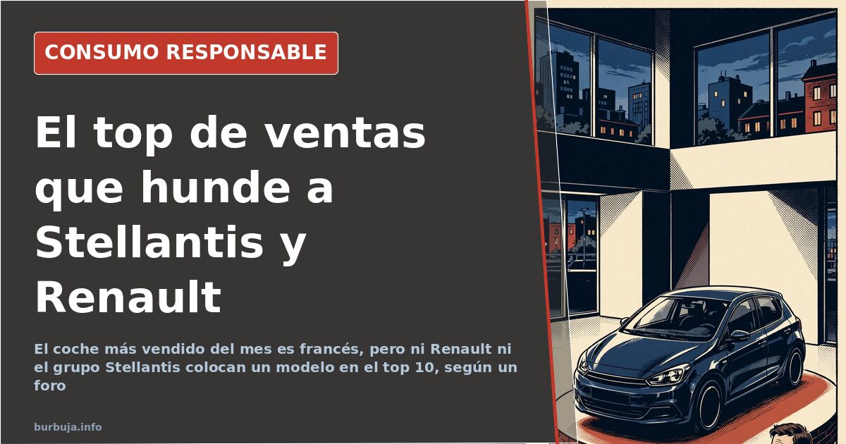Cinco Toyota en el top 10 y ningún Renault ni Stellantis