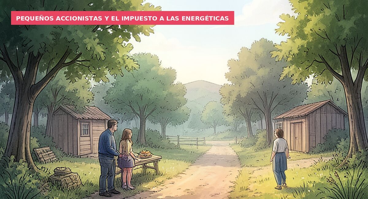Pequeños accionistas y el impuesto a las energéticas