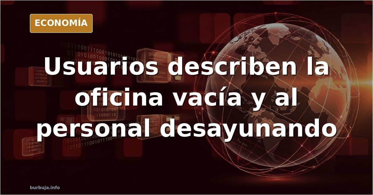 Pozuelo: usuarios describen una oficina de Hacienda vacía al desayunar