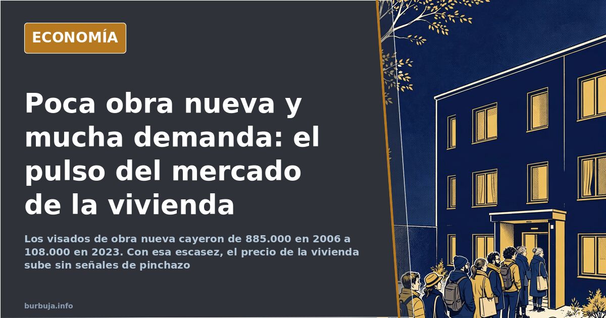 Burbuja inmobiliaria: por qué no bajan los pisos