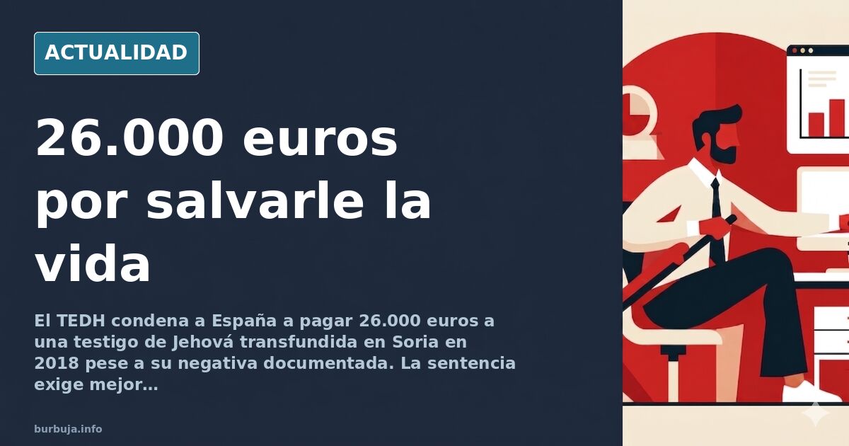 Sala del Tribunal Europeo de Derechos Humanos con jueces en estrados durante la lectura de una sentencia sobre transfusión sa