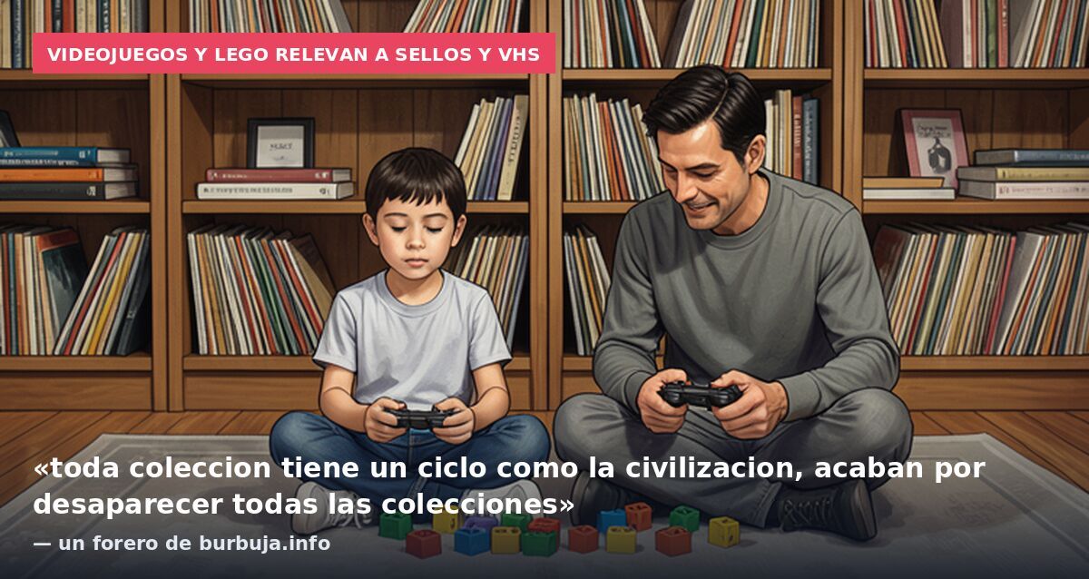 Videojuegos y LEGO relevan a sellos y VHS: «toda coleccion tiene un ciclo como la civilizacion, acaban por desaparecer todas las colecciones» — un forero de burbuja.info