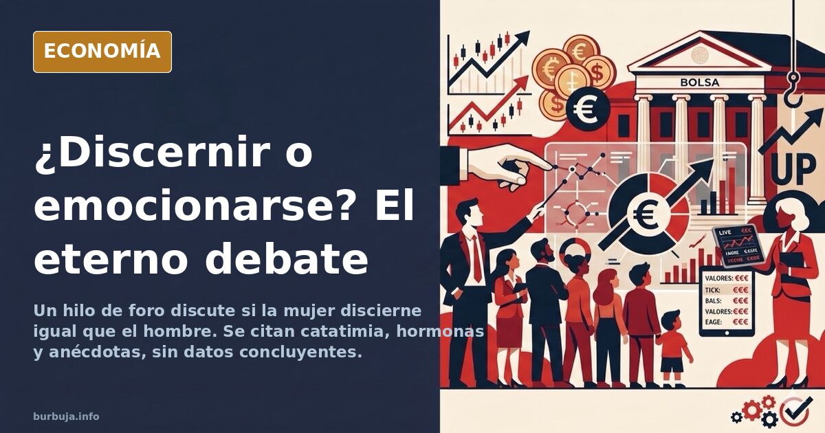 Ilustración editorial de una balanza desequilibrada con un cerebro y un corazón, símbolo del debate sobre la capacidad de dis