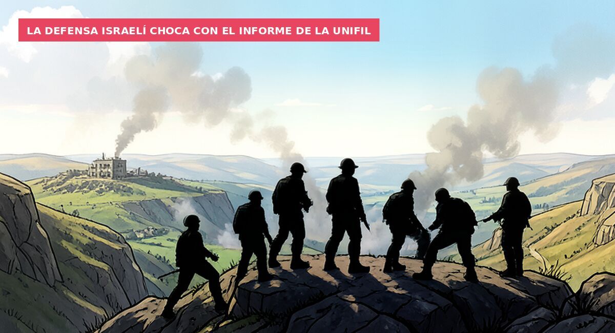 La defensa israelí choca con el informe de la UNIFIL
