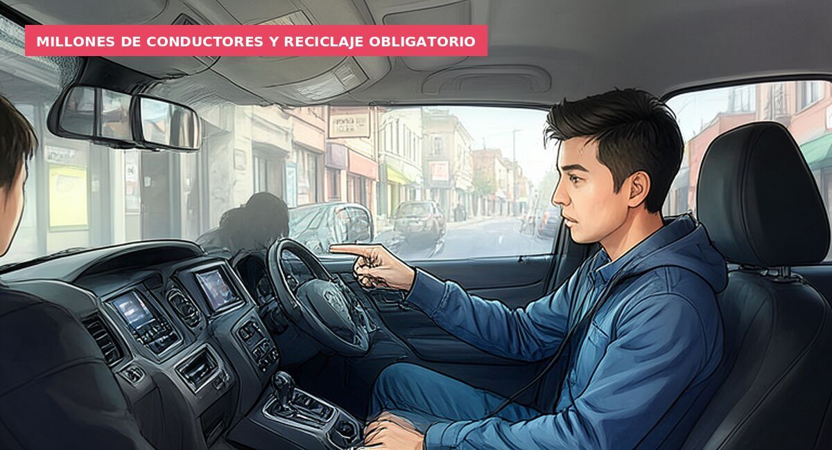 Millones de conductores y reciclaje obligatorio