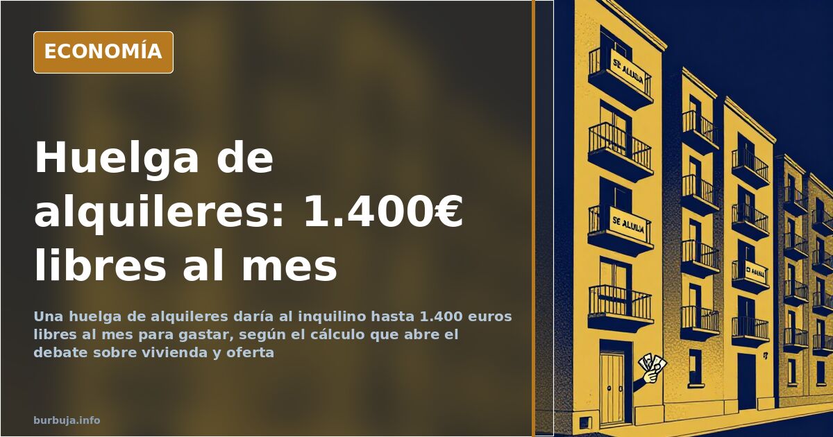 Edificios de viviendas con carteles de alquiler en una calle, ilustración sobre el precio del alquiler y la oferta