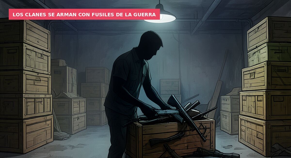 Los clanes se arman con fusiles de la guerra