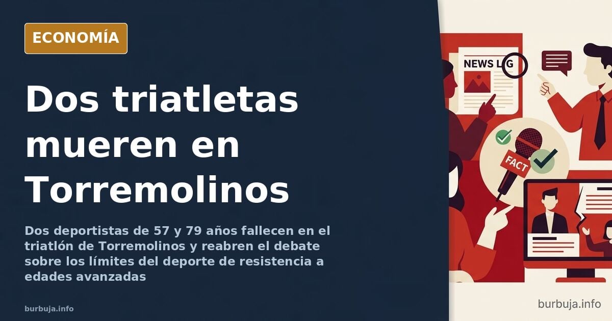 Dos triatletas fallecidos en Torremolinos: 57 y 79 años