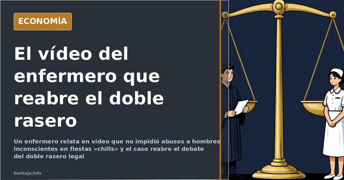Un enfermero narra en vídeo abusos a hombres inconscientes