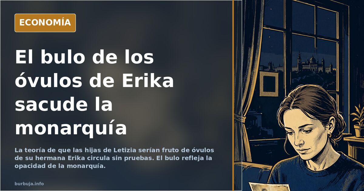 El bulo de los óvulos de Erika: la teoría que sacude a la monarquía