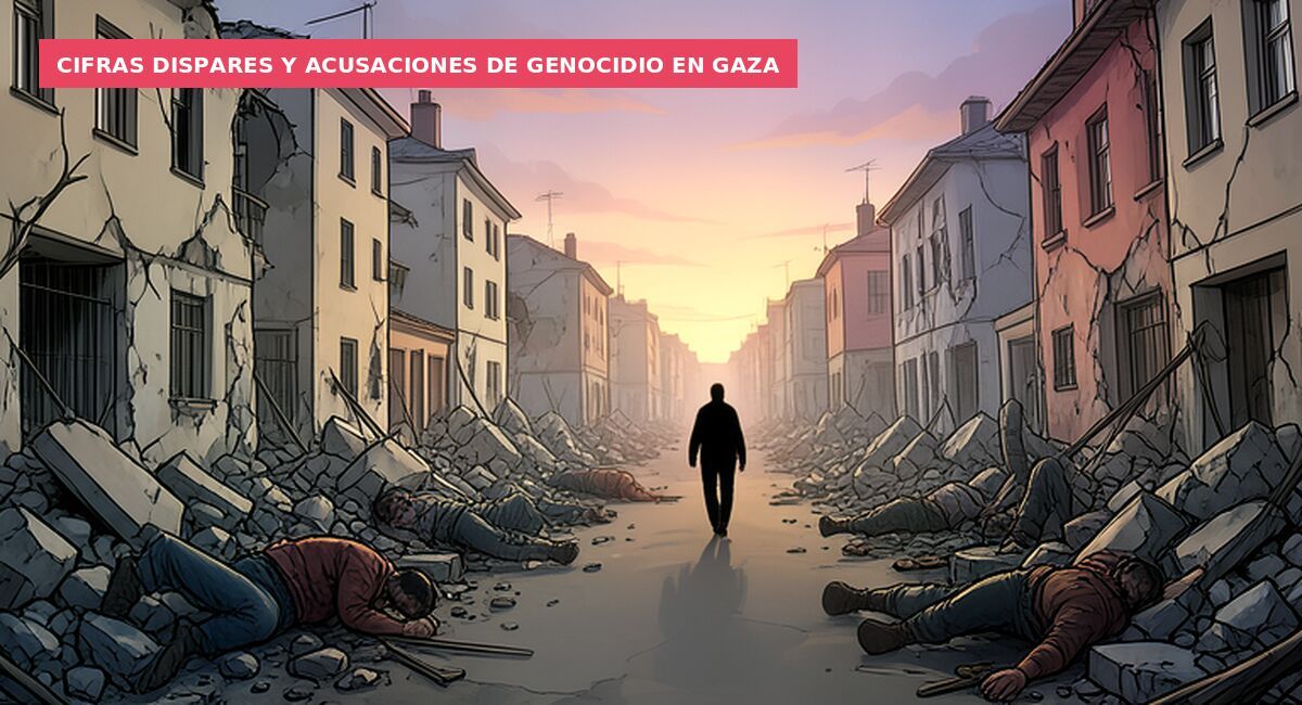 Cifras dispares y acusaciones de genocidio en Gaza